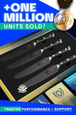 4-Piece Serrated Steak Knife Set | Gladiator Series | NSF Certified | Dalstrong © 16 4-Piece Serrated Steak Knife Set | Gladiator Series | NSF Certified | Dalstrong © -Dalstrong GS 5inch Serrated Steak Knife LISTING 6 1080x a1f1d4a8 7874 4a7f 84d8 40fc6605726e