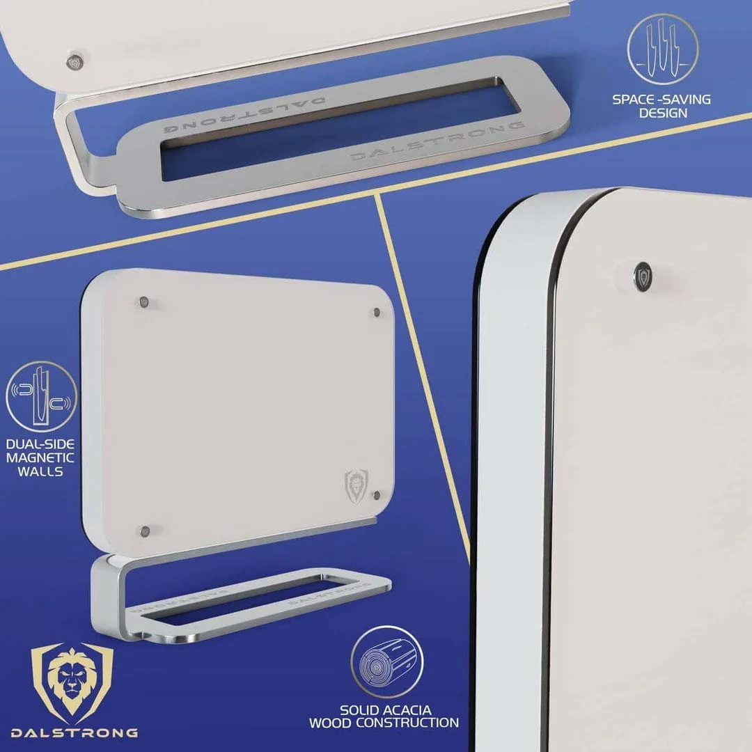 Double-Sided Magnetic Blade Wall | Frost White | Dalstrong © 5 Double-Sided Magnetic Blade Wall | Frost White | Dalstrong © - Image 3