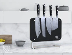 Double-Sided Magnetic Blade Wall | Vader Black | Dalstrong © -Dalstrong Magnetic Blade Wall STOCK1 Vader Black.02