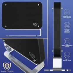 Double-Sided Magnetic Blade Wall | Vader Black | Dalstrong © -Dalstrong Magnetic Blade Wall Vader Black MULTIANGLE2.02