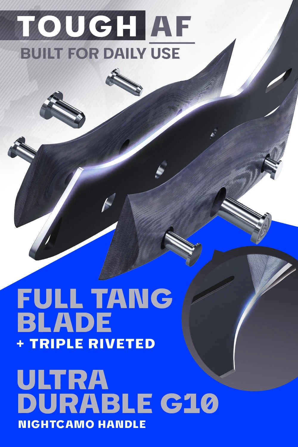 Cleaver Knife 7" | Delta Wolf Series | Dalstrong © 5 Cleaver Knife 7" | Delta Wolf Series | Dalstrong © - Image 3