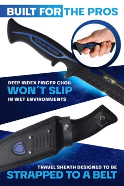 Slicing & Carving Knife 12" | Night Shark Series | NSF Certified | Dalstrong © 13 Slicing & Carving Knife 12" | Night Shark Series | NSF Certified | Dalstrong © -Dalstrong NS 12in Slicing Knife img04