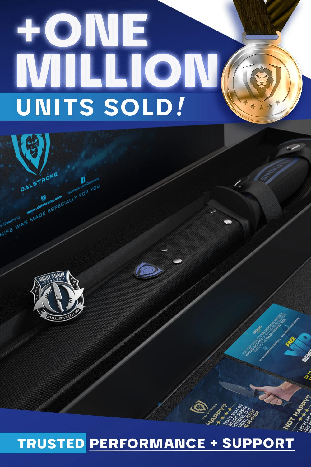 Slicing & Carving Knife 12" | Night Shark Series | NSF Certified | Dalstrong © 9 Slicing & Carving Knife 12" | Night Shark Series | NSF Certified | Dalstrong © - Image 7