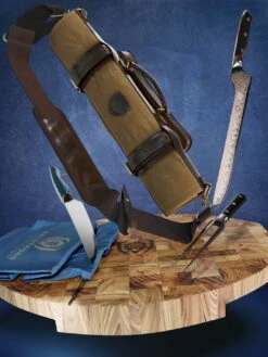 Nomad Knife Roll XL | Nomad Series | Dalstrong © -Dalstrong Nomad XL Knife Roll CGI 1 WEB v1.01