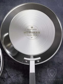 10" Frying Pan & Skillet | Silver | Oberon Series | Dalstrong © -Dalstrong OS 10in Skillet Frypan Silver STOCK1 WEB v2.01 1080x bcfc45e7 f88d 40c4 b0a9 8aea65972e7c
