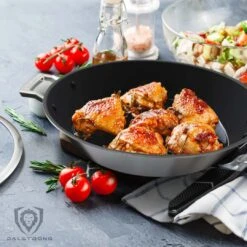 12" Frying Pan & Skillet | ETERNA Non-stick | Oberon Series | Dalstrong © -Dalstrong OS 12in Skew Frypan Nonstick STOCK 2 square v01.01 1080x d5aa8ede 1a91 4ec8 a126 347dfafd5d54