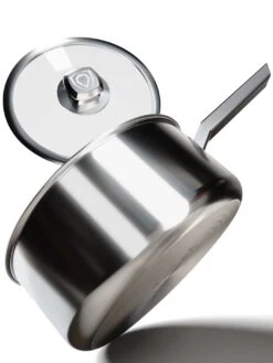 4 Quart Stock Pot | Silver | Oberon Series | Dalstrong ©