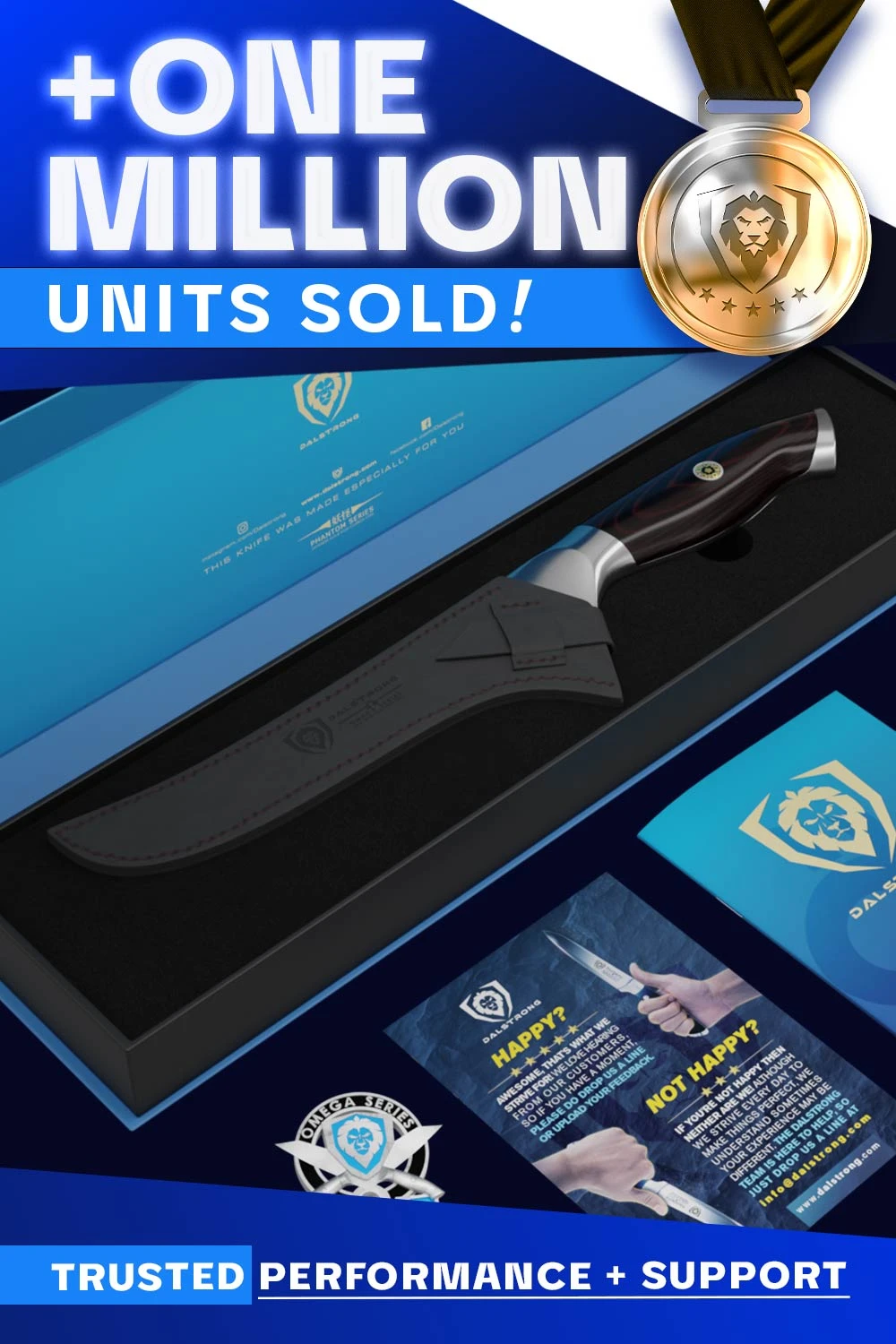 Straight Boning Knife 6" | Omega Series | Dalstrong © 9 Straight Boning Knife 6" | Omega Series | Dalstrong © - Image 7