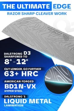 Cleaver Knife 7" | Omega Series | Dalstrong © 15 Cleaver Knife 7" | Omega Series | Dalstrong © -Dalstrong OS 7in Cleaver LISTING 2