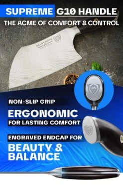 Cleaver Knife 7" | Omega Series | Dalstrong © 18 Cleaver Knife 7" | Omega Series | Dalstrong © -Dalstrong OS 7in Cleaver LISTING 4