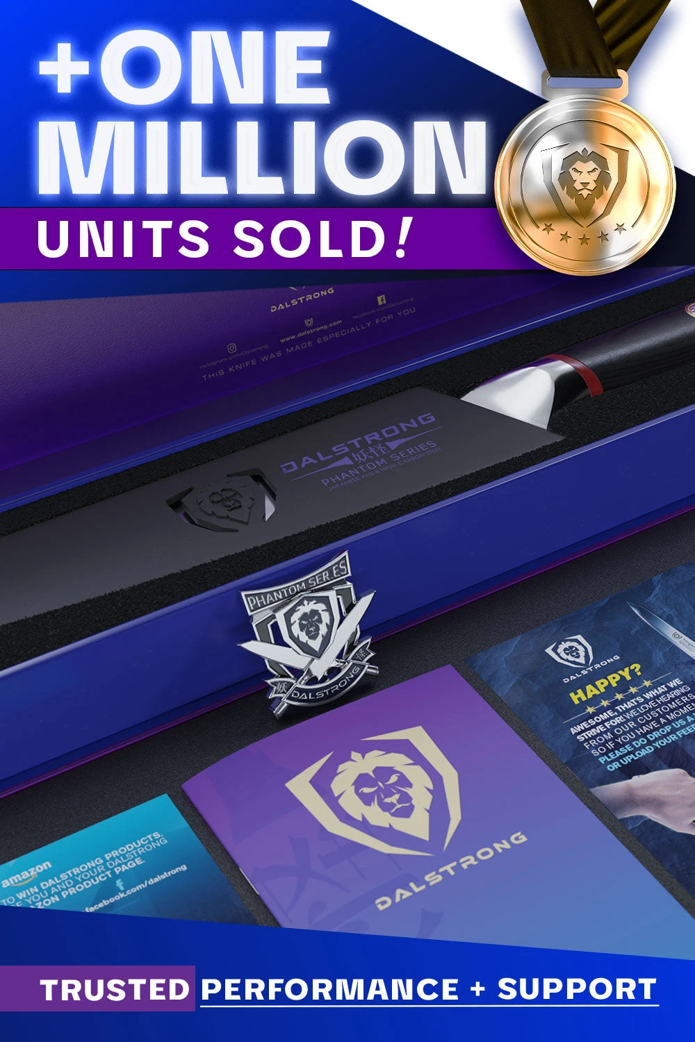 Utility Knife 5" | Phantom Series | Dalstrong © 9 Utility Knife 5" | Phantom Series | Dalstrong © - Image 7