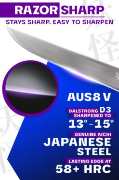 Straight-Edged Boning Knife 6" | Phantom Series | Dalstrong © 14 Straight-Edged Boning Knife 6" | Phantom Series | Dalstrong © -Dalstrong PS 6in Boning PAKKA LISTING 2