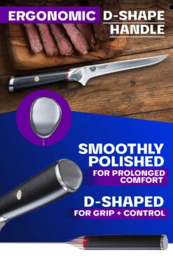 Straight-Edged Boning Knife 6" | Phantom Series | Dalstrong © 17 Straight-Edged Boning Knife 6" | Phantom Series | Dalstrong © -Dalstrong PS 6in Boning PAKKA LISTING 4