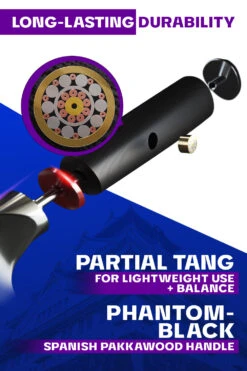 Nakiri Vegetable Knife 6" | Phantom Series | Dalstrong © -Dalstrong PS 6in Nakiri LISTING 3