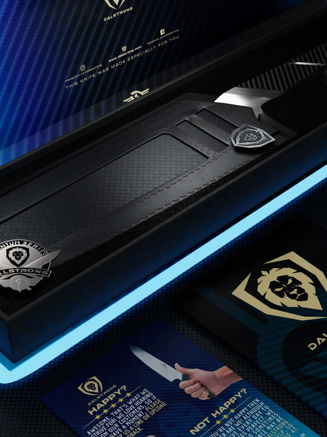 Vegetable Knife 7" | Nakiri | Quantum 1 Series | Dalstrong © 7 Vegetable Knife 7" | Nakiri | Quantum 1 Series | Dalstrong © - Image 5