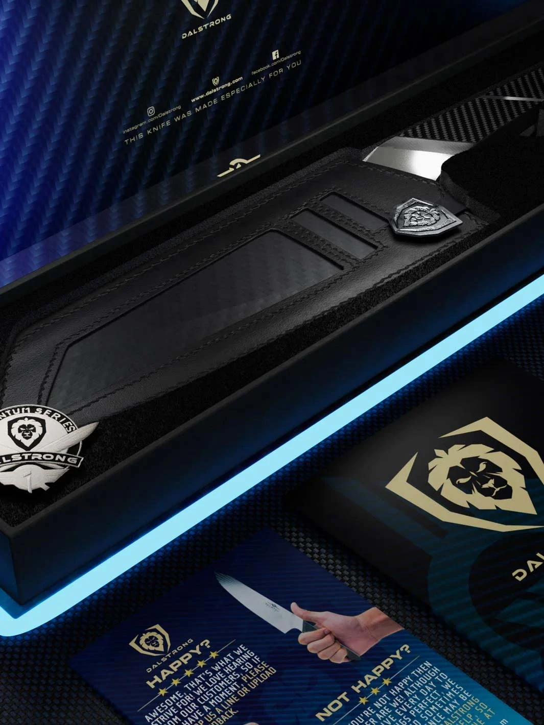 Santoku Knife 7" | Quantum 1 Series | Dalstrong © 7 Santoku Knife 7" | Quantum 1 Series | Dalstrong © - Image 5