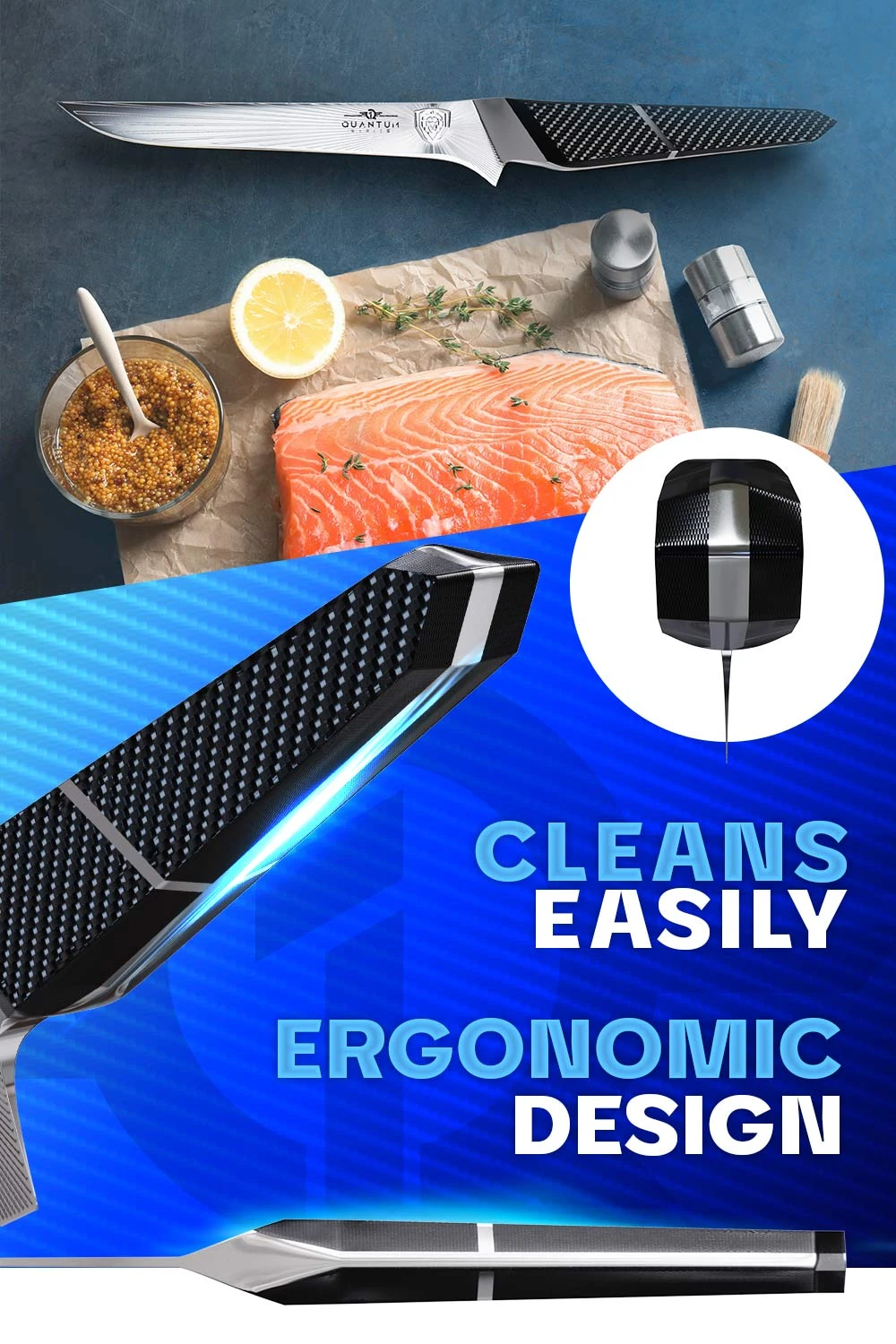 Boning Knife 6" | Quantum 1 Series | Dalstrong © 9 Boning Knife 6" | Quantum 1 Series | Dalstrong © - Image 7