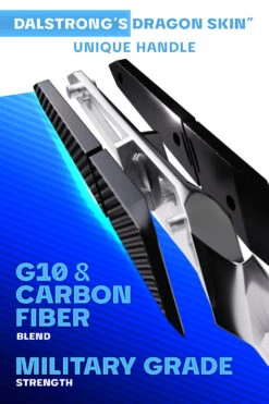 Chef & Cleaver Hybrid Knife 8" | Crixus | Quantum 1 Series | Dalstrong © -Dalstrong Q1S Crixus Knife 8in Editable 3