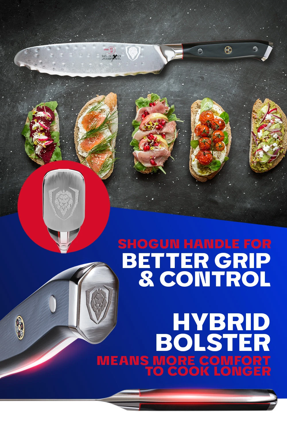 Ultimate Utility & Sandwich Knife 6" | Shogun Series X | Dalstrong © 9 Ultimate Utility & Sandwich Knife 6" | Shogun Series X | Dalstrong © - Image 7