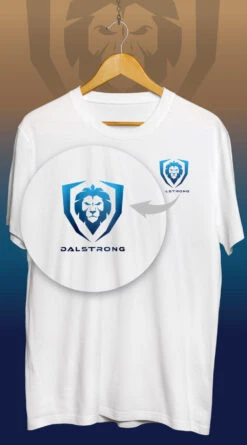 Valhalla Series Tee X Arik Roper Collab -Dalstrong Valhala WHITE T Shirt Front Design