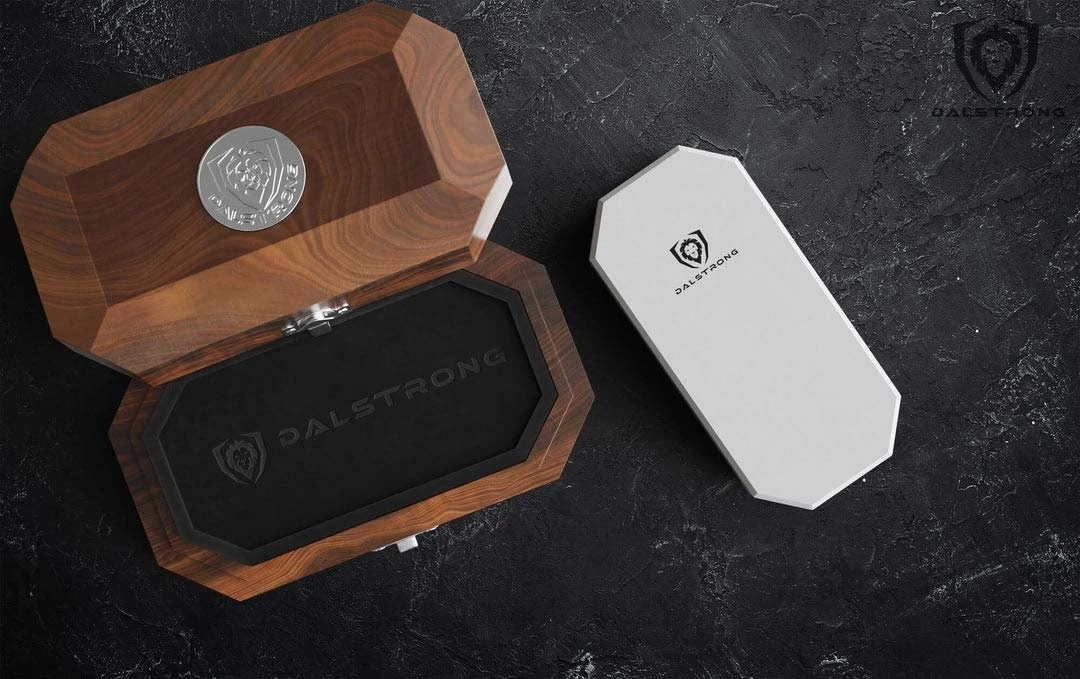 #1000 / #6000 Grit Combo With Oak Storage Box | Portable Whetstone Kit | Dalstrong © 11 #1000 / #6000 Grit Combo With Oak Storage Box | Portable Whetstone Kit | Dalstrong © - Image 9