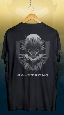 Armed To The Teeth Tee -Dalstrong black t shirt back design 3 e84e0076 e715 4b64 b476 c584a3d0a8fb