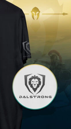 Fight For Glory Tee 20 Fight For Glory Tee -Dalstrong black t shirt detail logo sleeve a2fea8c1 c90d 471e b948 f4ce07e9df65