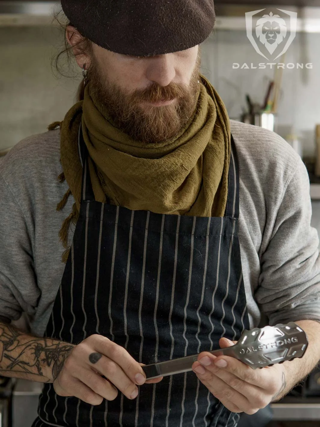 Food Tongs 12" | Stainless Steel Arms & Scalloped Tips | Dalstrong © 8 Food Tongs 12" | Stainless Steel Arms & Scalloped Tips | Dalstrong © - Image 6