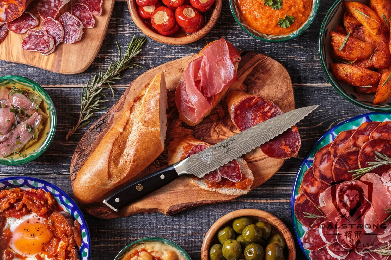 Serrated Utility Knife 6" | Shogun Series X | Dalstrong © 11 Serrated Utility Knife 6" | Shogun Series X | Dalstrong © - Image 9