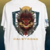 Armed To The Teeth Tee -Dalstrong white t shirt back design 3 667128c4 de1e 43c6 b0b2 1424bfc33ff4