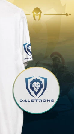 Fight For Glory Tee 15 Fight For Glory Tee -Dalstrong white t shirt detail logo sleeve ba4201e4 2a0e 4c9a 8a0a ca6143833407